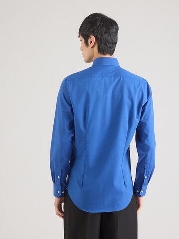 Michael Kors - Regular Fit Camisa em azul: atrás