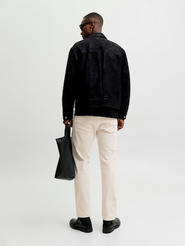 JACK & JONES Loosefit Τζιν 'JJIChris JJOriginal' σε μπεζ