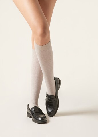 CALZEDONIA Socken in Beige