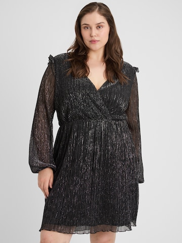 Robe 'Cassidy' Guido Maria Kretschmer Curvy en noir : devant