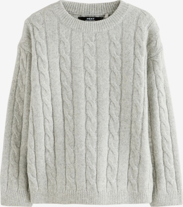 Next Neulepaita värissä harmaa: etupuoli