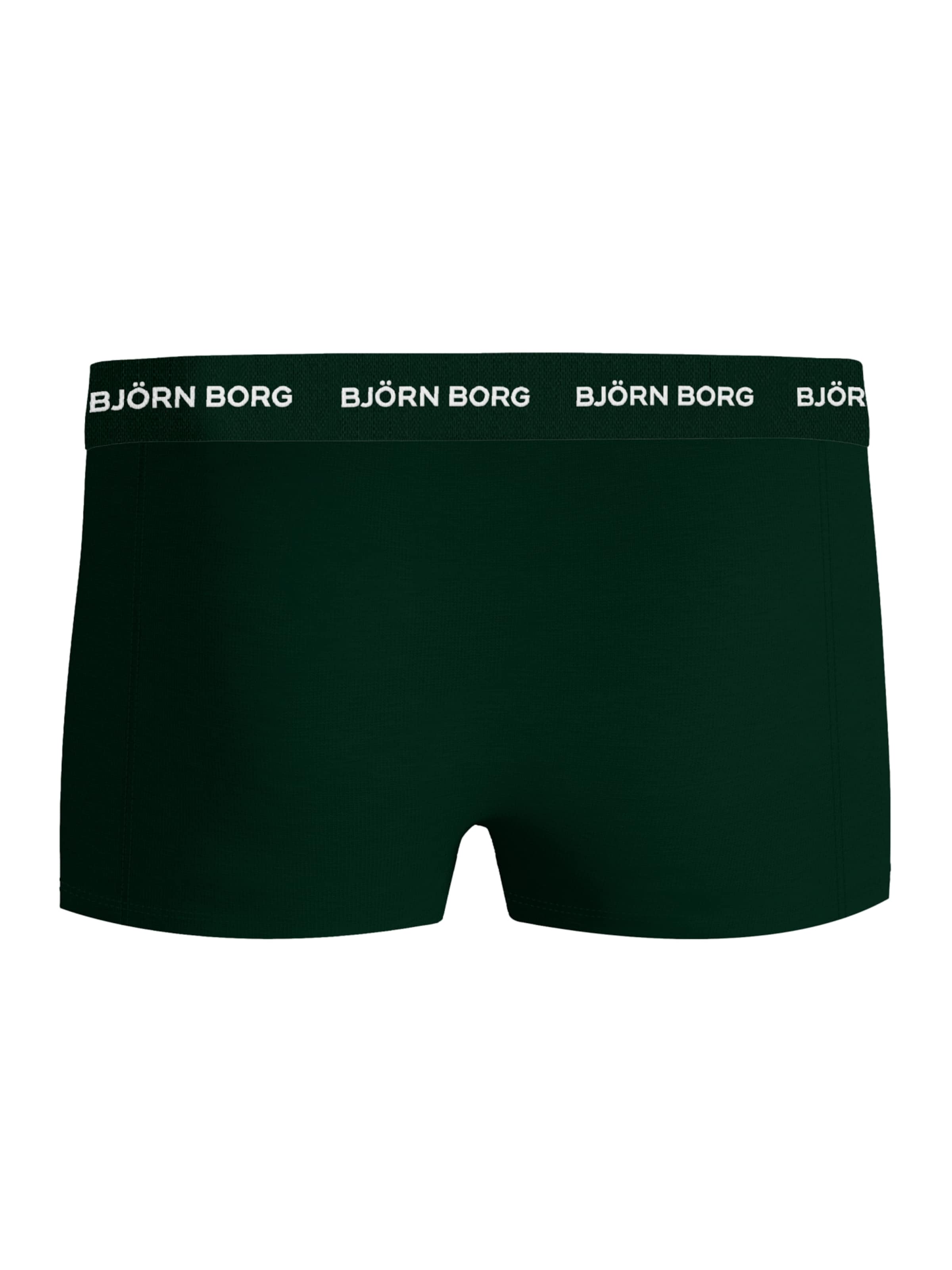 BJÖRN BORG Boxershorts in Groen: voorkant
