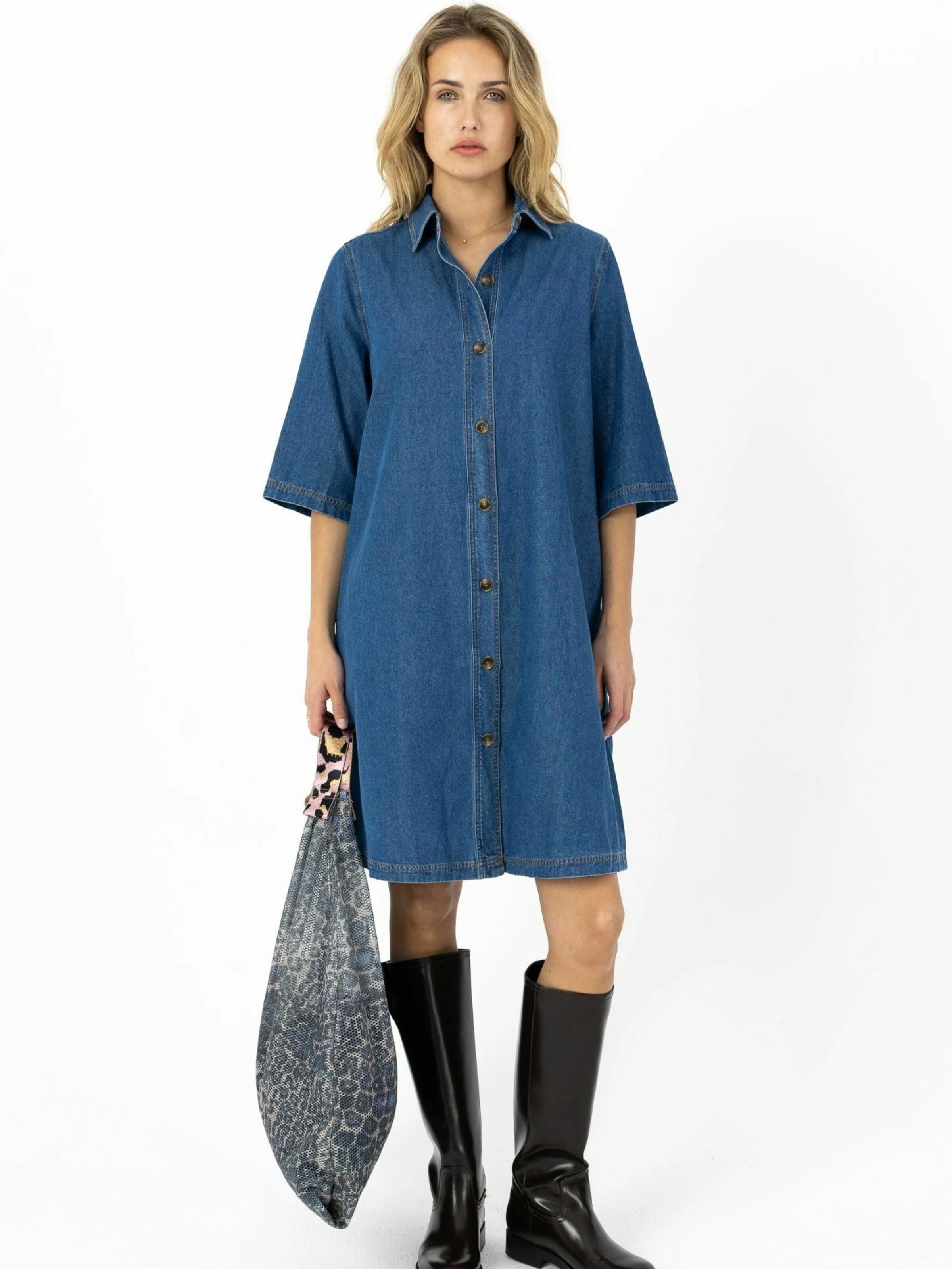 Coster Copenhagen - Vestido ' ELLIS ' en azul