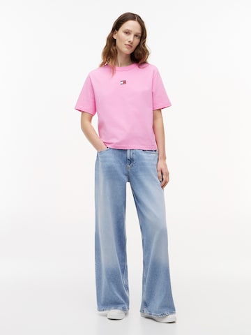 Tommy Jeans Футболка в Ярко-розовый