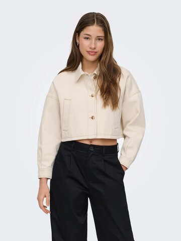 ONLY Overgangsjakke 'ONLFRANKIE' i beige: forside