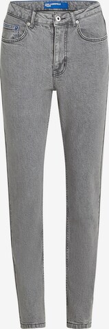 KARL LAGERFELD JEANS Tapered Jeans in Grijs: voorkant