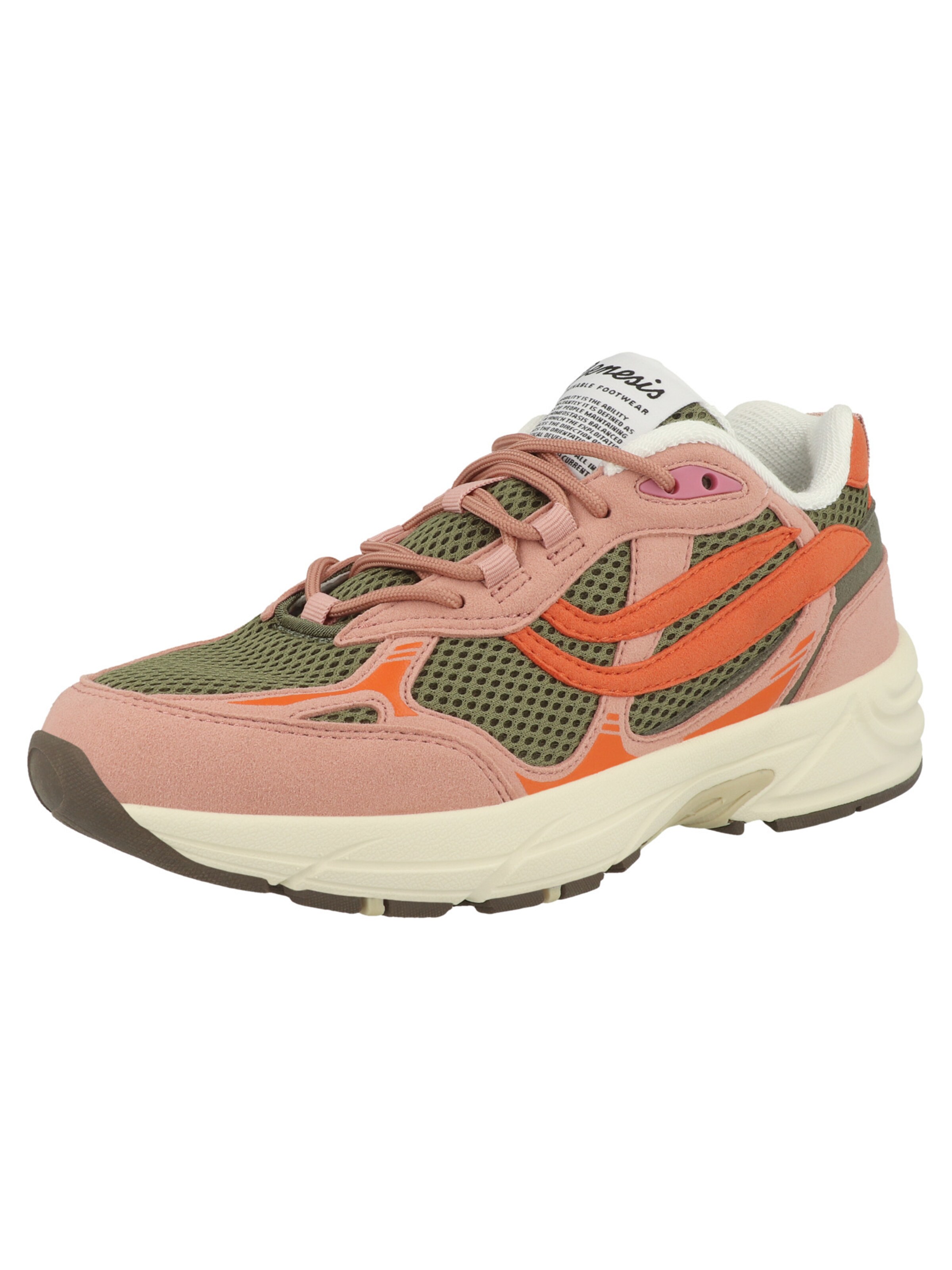 GENESIS Platform trainers 'G-Eco `99' in Orange: front
