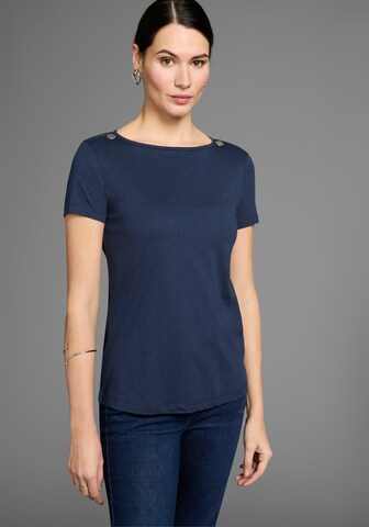HECHTER PARIS Shirt in Blue: front