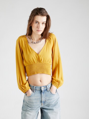 Camicia da donna 'SWEETHEART' di AÉROPOSTALE in giallo: frontale