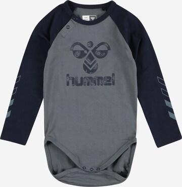 Hummel Romper/Bodysuit in Blue: front