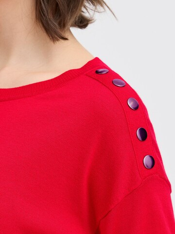 Fransa - Camiseta ' FRZUBASIC 114 Pullover' en rojo