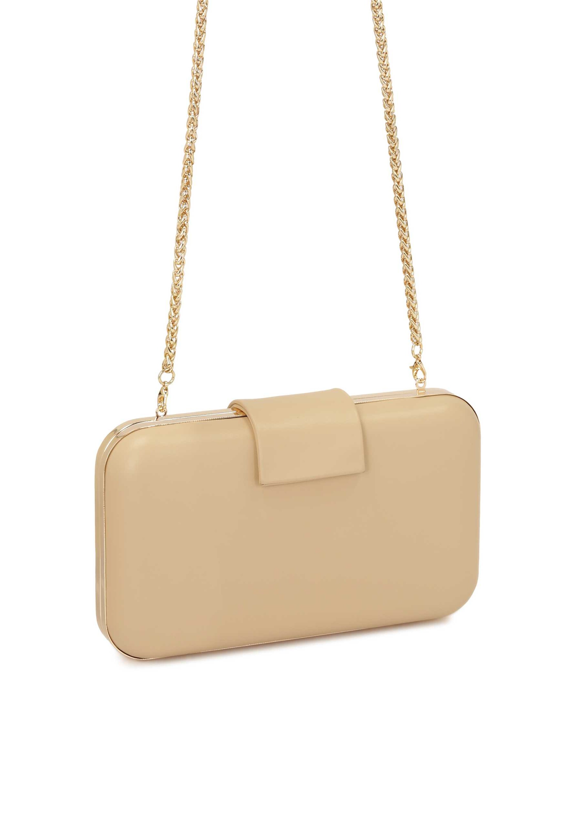 Kazar Clutch in Beige