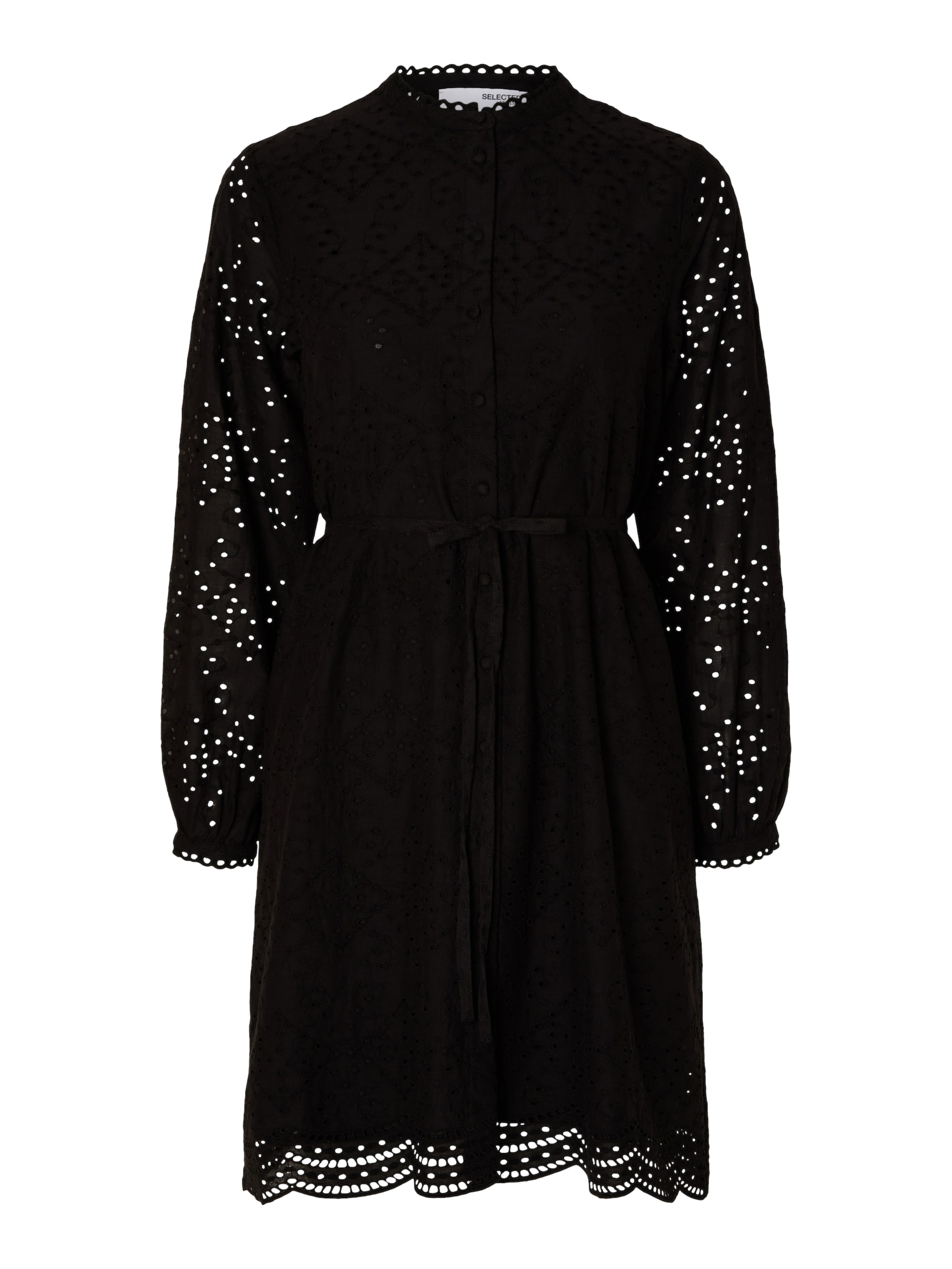 SELECTED Shirt Dress 'Tatiana' in Black: front