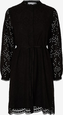 Robe-chemise 'Tatiana' SELECTED FEMME en noir : devant