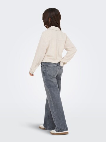 Wide Leg Jean 'KOGNew Brook' ONLY GIRLS en gris