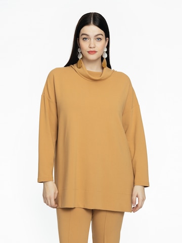 Pull-over Yoek en jaune : devant