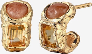 Haze&Glory Earrings in Gold: front