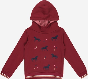 SALT AND PEPPER - Sudadera en rojo: frente