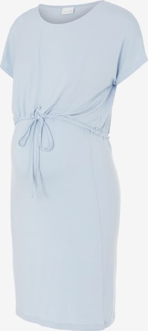 MAMALICIOUS Šaty 'Alison' – modrá: přední strana