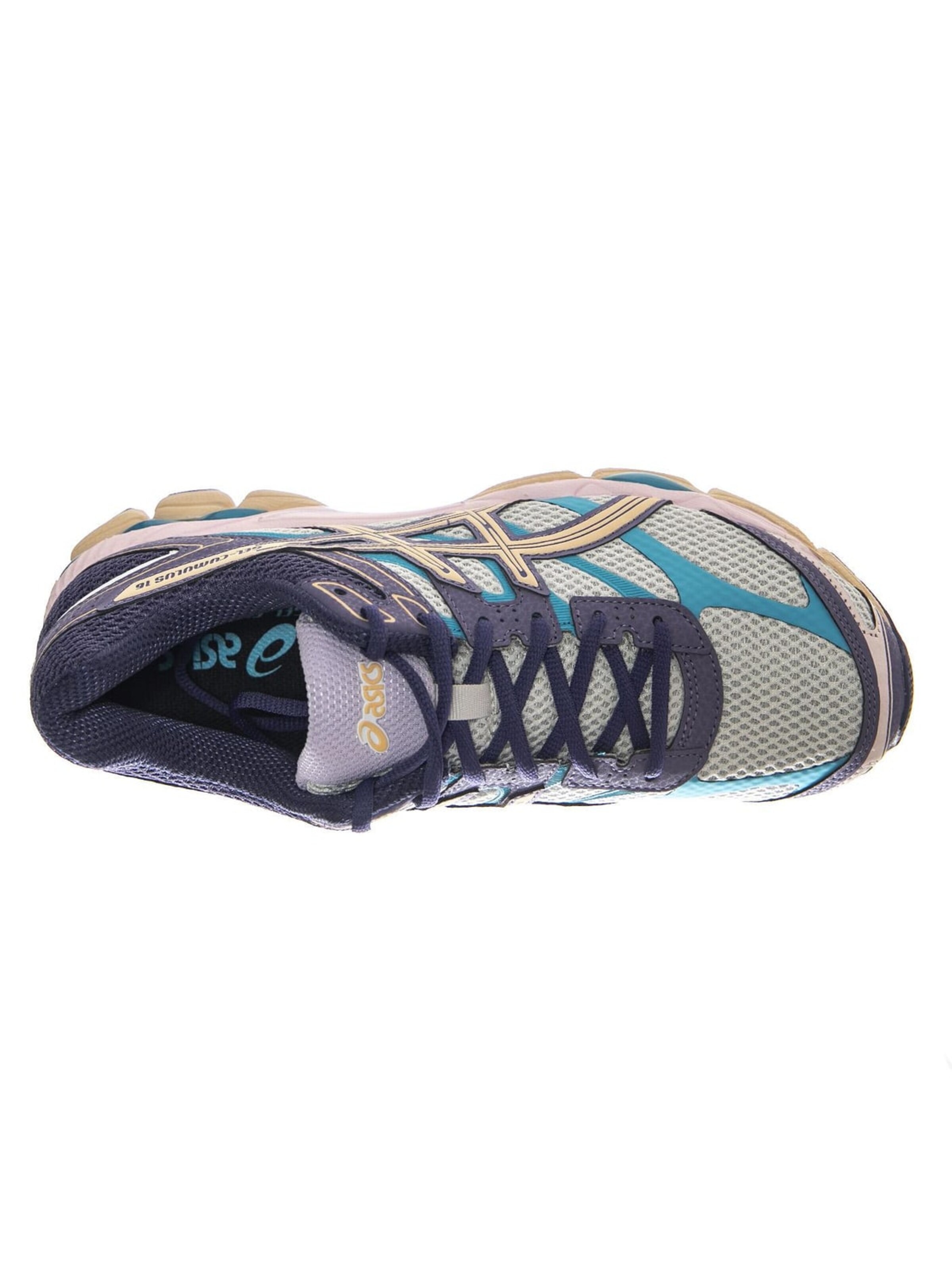 Chaussure de sport à lacets ASICS en mélange de couleurs