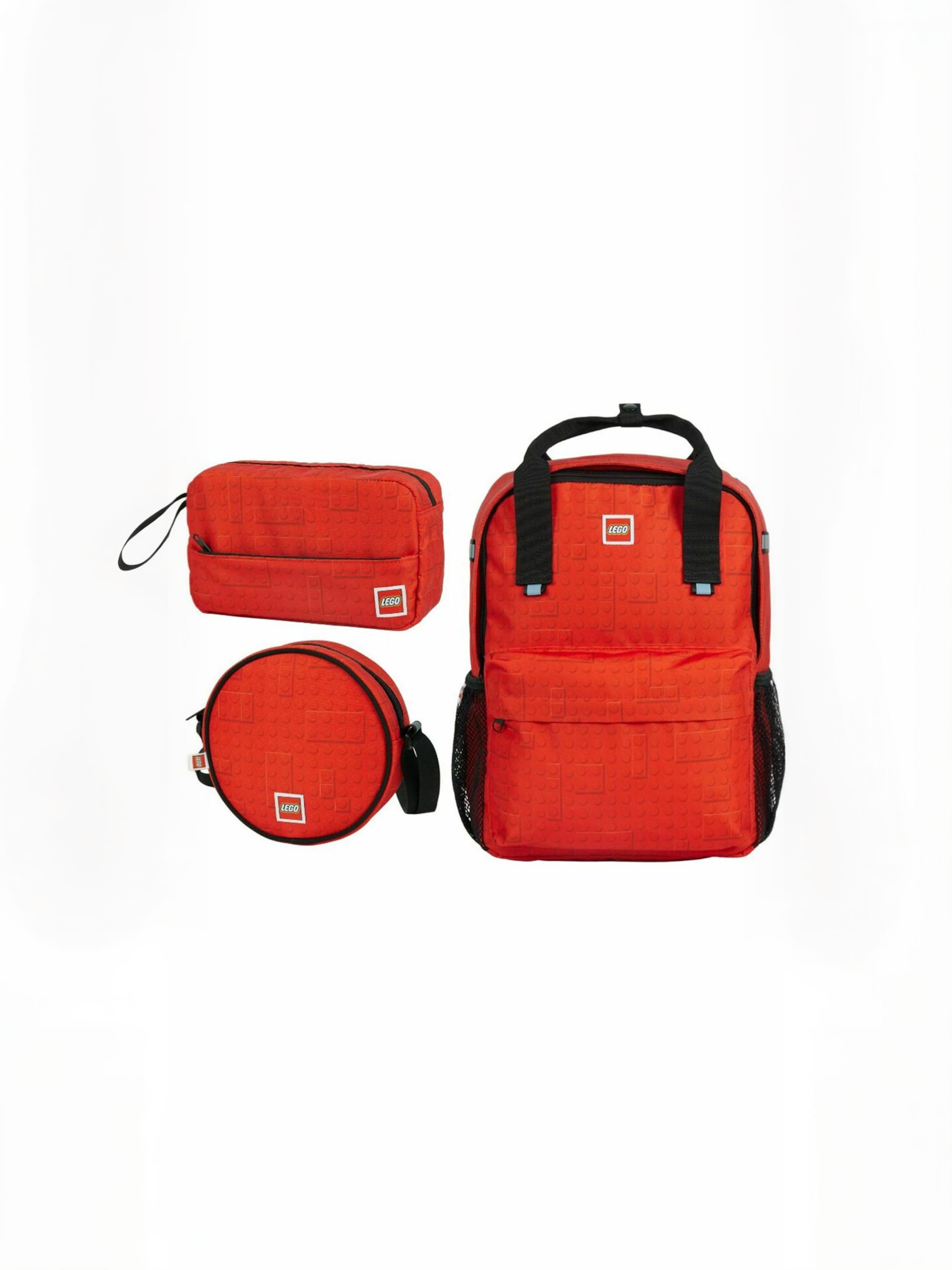 Sac ' Go ' LEGO® Bags en rouge : devant