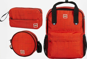 Sac ' Go ' LEGO® Bags en rouge : devant