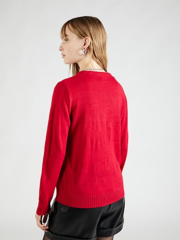 ONLY Sweater 'XMAS' in Red