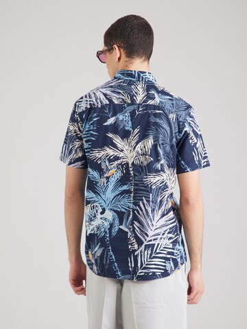 Fit confort Chemise 'JJHawaii' JACK & JONES en bleu