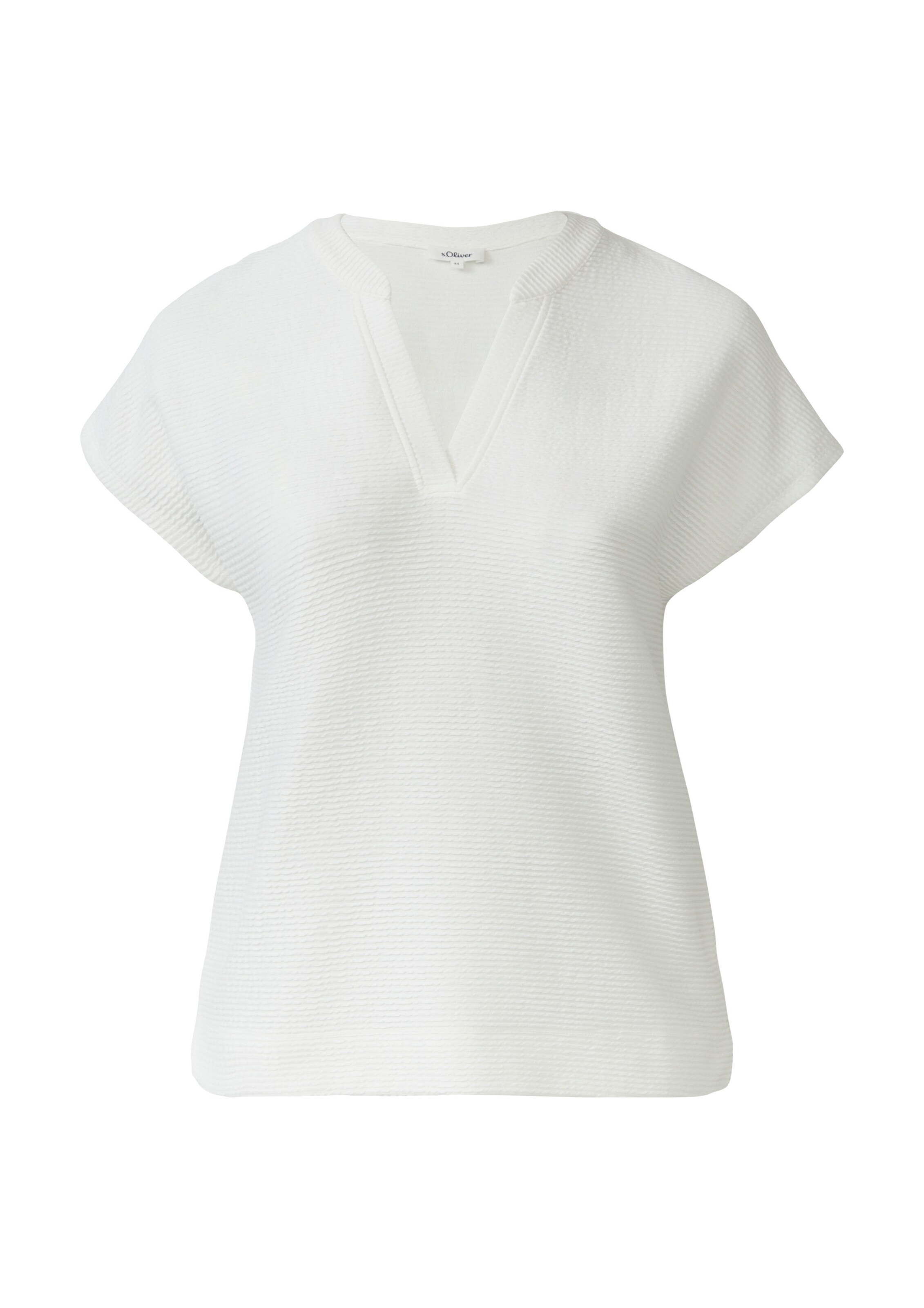 s.Oliver Red Label Plus Shirt in White: front