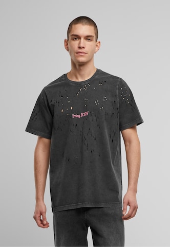 Pica Pica Shirt in Zwart: voorkant
