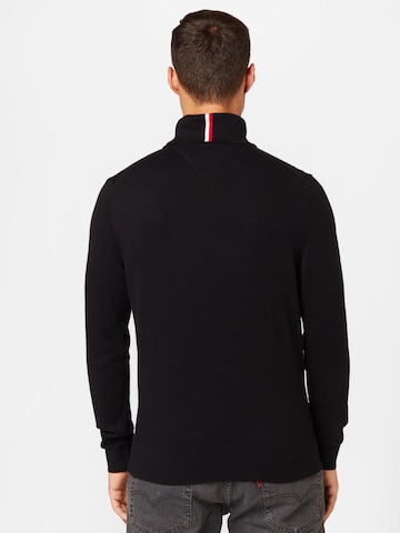 TOMMY HILFIGER Pullover in Schwarz