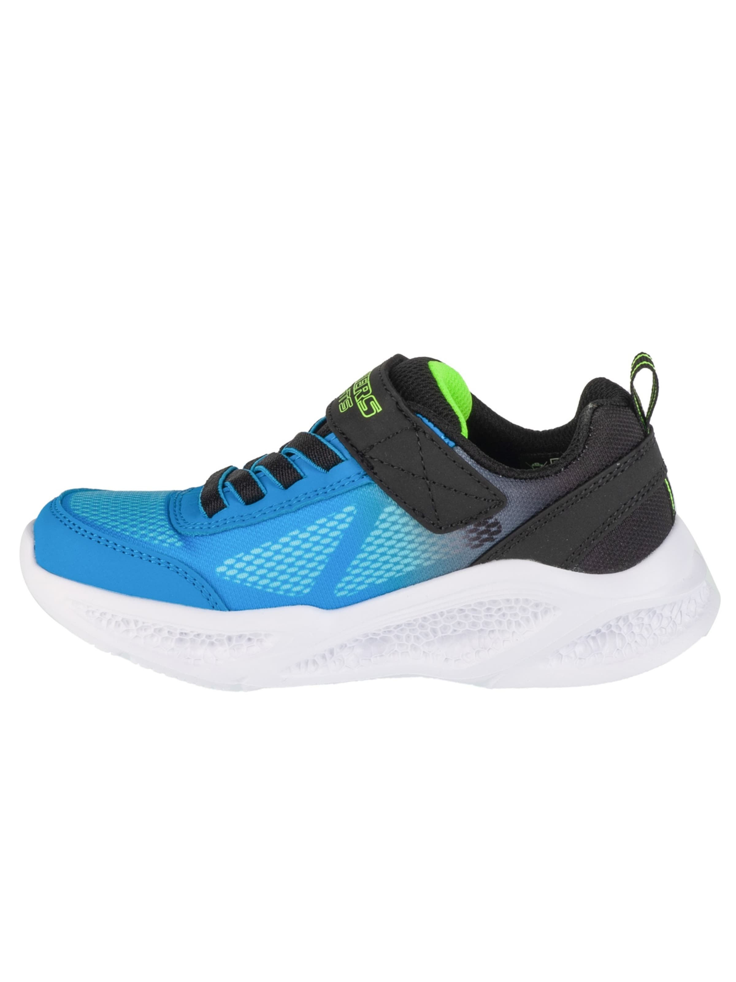 SKECHERS Sneakers 'Skechers Meteor-Lights - Krendox' in Blue: front