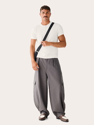 Bershka Shirt in White