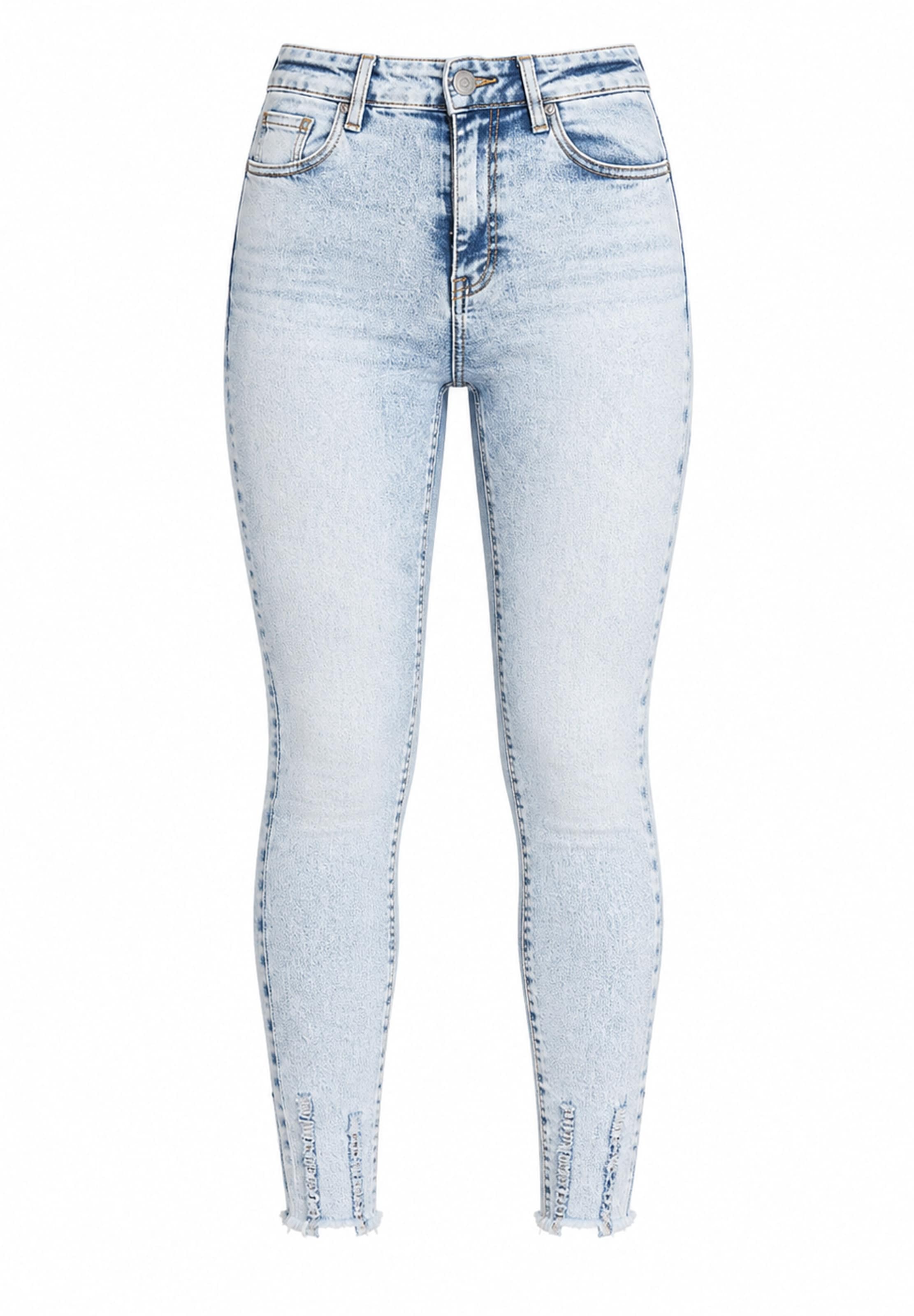 Elara Jeans in Blauw: voorkant