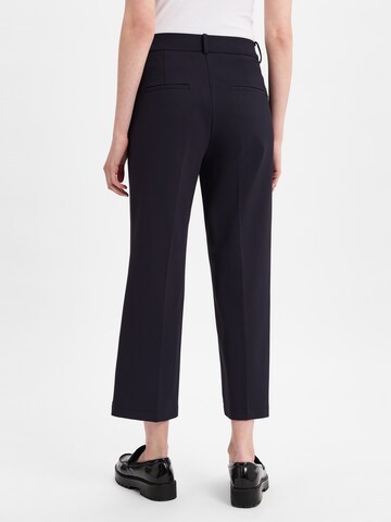 Cambio Regular Pleat-front trousers ' Cameron ' in Blue