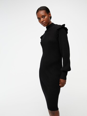 OBJECT Knitted dress 'Diva' in Black