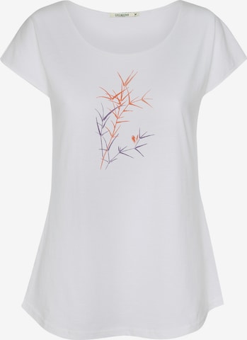 GREENBOMB Shirt in Wit: voorkant