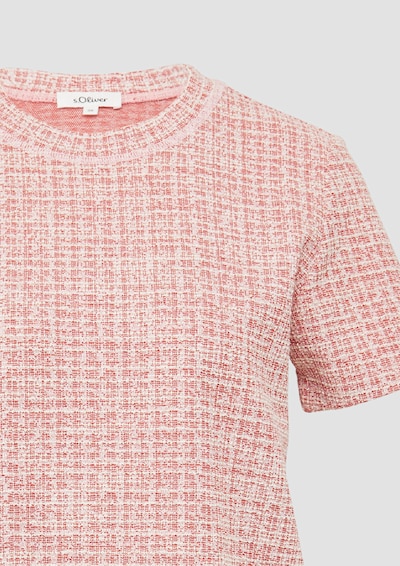 s.Oliver Kleid in melone / weiß, Produktansicht