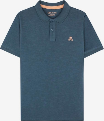 Scalpers Poloshirt 'Flame' in Grün: predná strana