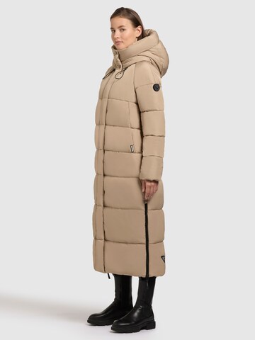 khujo Wintermantel in Beige