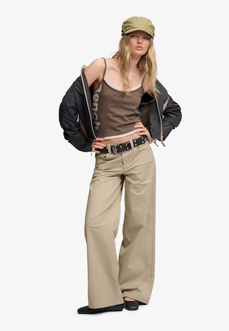 BENCH Top 'Bench X Superdry Co' in Brown