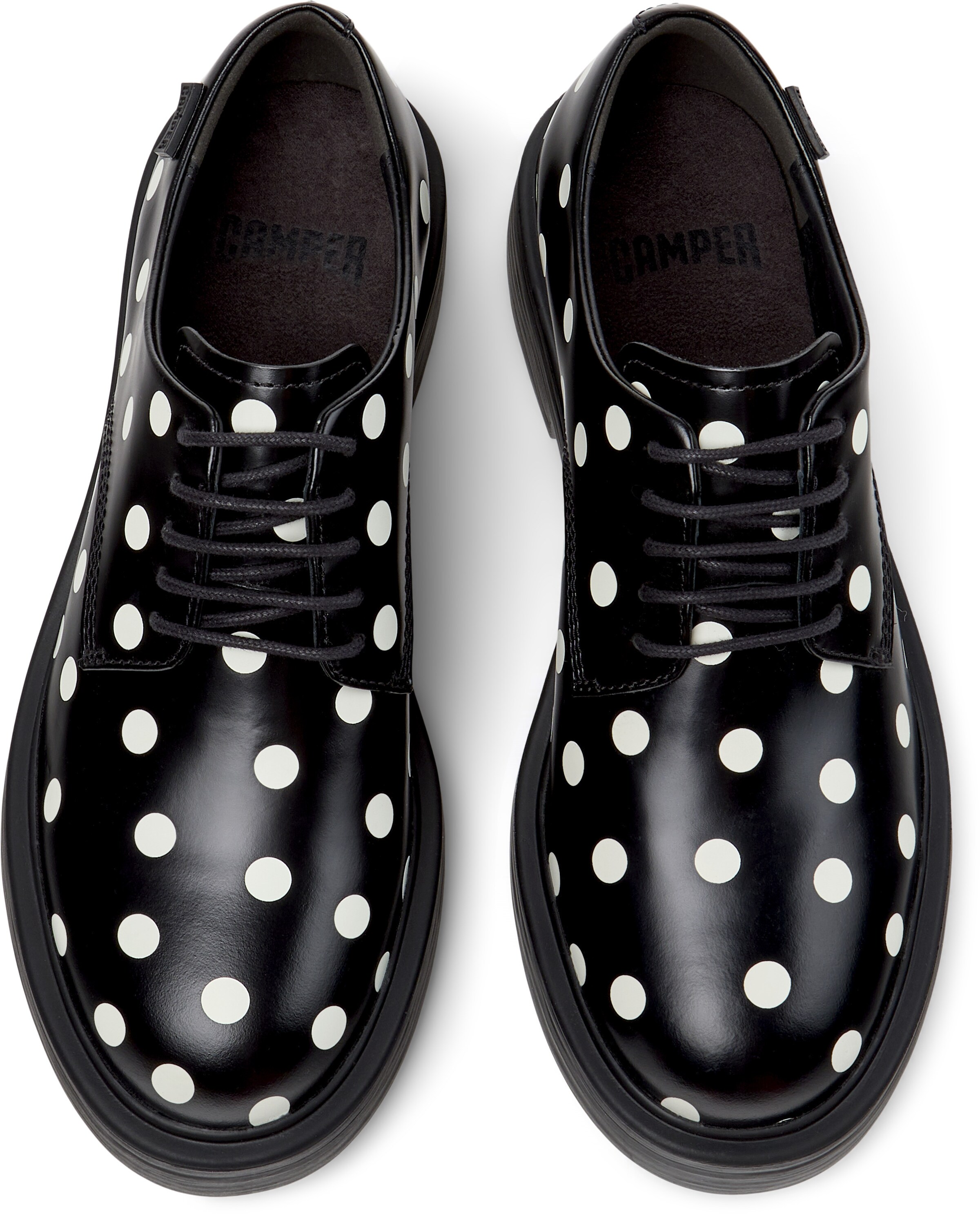 Chaussure à lacets ' Dean ' CAMPER en noir