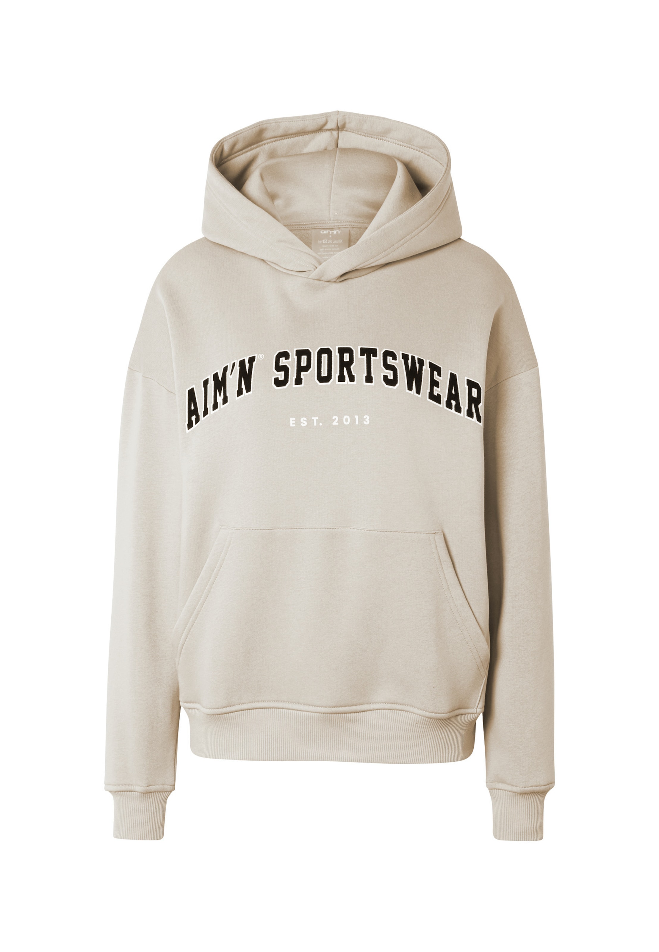 Sweat de sport Aim'n en beige : devant