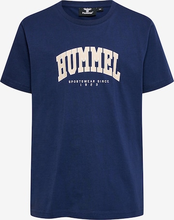 T-Shirt Hummel en bleu : devant