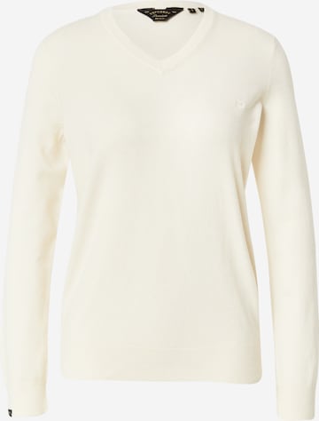 smėlio Superdry Megztinis: priekis