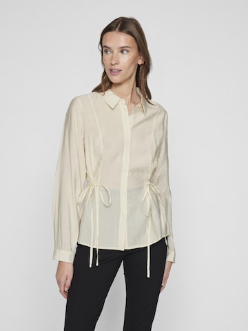 VILA Bluse i beige: forside