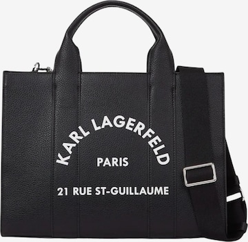 Karl LagerfeldShopper torba 'Karl Lagerfeld Cabas Essentials Noir' - crna boja: prednji dio
