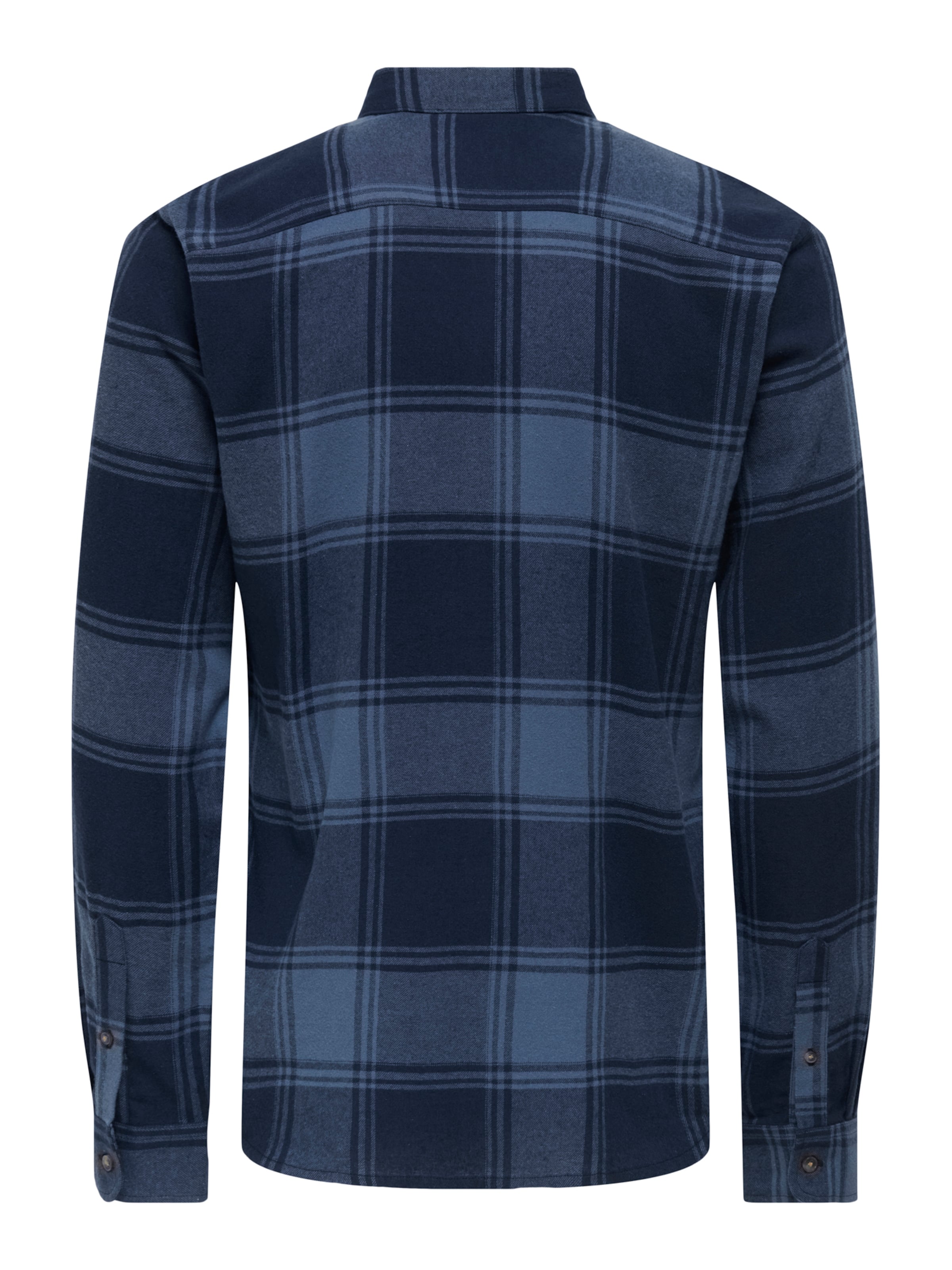 Slim fit Camicia 'ONSGUDMUND' di Only & Sons in blu