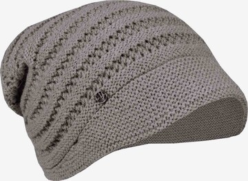 LOEVENICH Mütze in Grau: Vorderseite