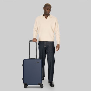 Valisette Smartbox en bleu : devant